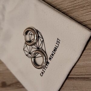 Caitlyn Minimalist Hoop Earrings